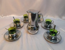 Set per caffè per sei persone completo di Caffettiera Stella modello San Francis