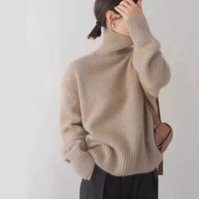 Maglione donna collo alto
