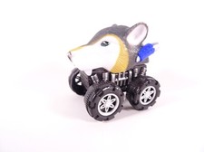 Beast Cars Monster Truck Personaggio da Collezione e Gioco con Funzione di Ritiro (11906)