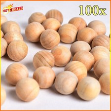 100 Pezzi Palline di Legno