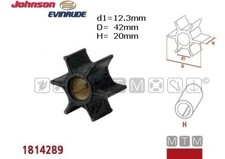 GIRANTE POMPA ACQUA JOHNSON/EVINRUDE 4T(9.9/15CV) MOTORI FUORIBORDO IMPELLER