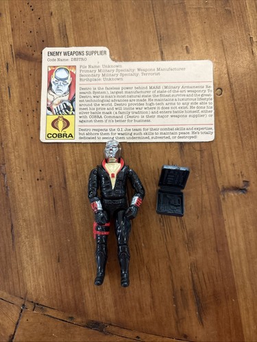 Destro joe 1985 hasbro - v1, g.i.