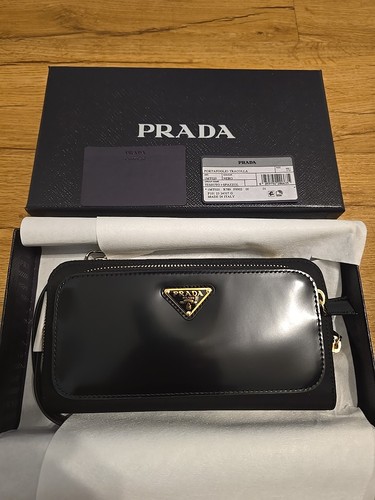 Prada portafoglio tracolla - portafoglio,