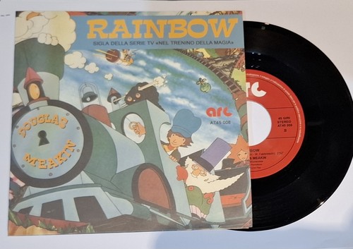 Rainbow nel trenino della - rainbow,