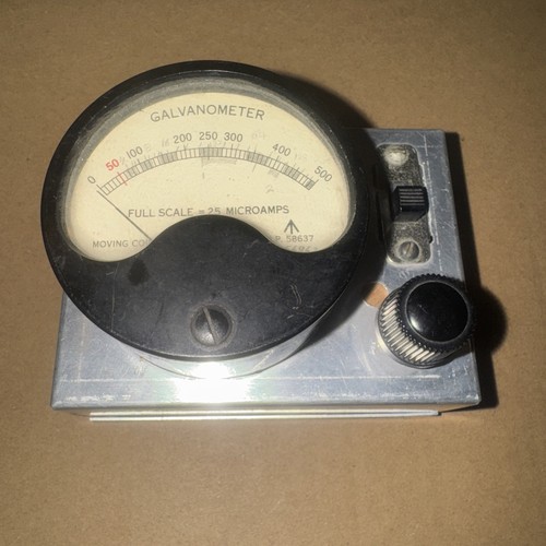 Galvanometer moving coil - galvanometer,