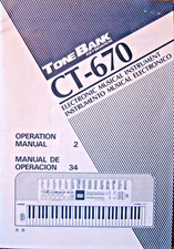 Casio CT-670 & CT-680 Tone