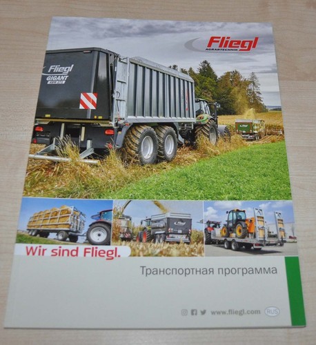 Brochure trattore scarico