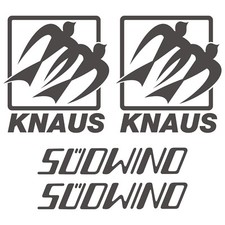 2 x Knaus SÜDWIND adesivi sticker camper caravan