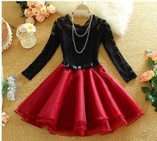 Abito top gonna Chiffon Pizzo