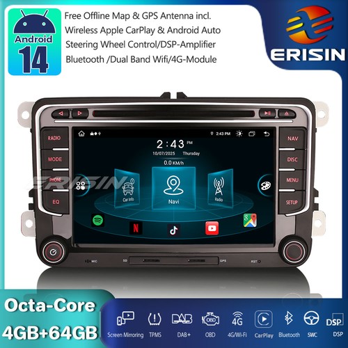 64gb dab android autoradio - 64gb, 14