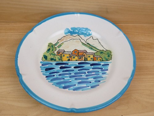 Vecchio piatto ceramica - piatto,