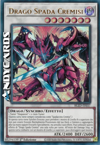 Drago spada cremisi crimson - spada,