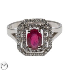 Anello in oro bianco 18 Kt 750