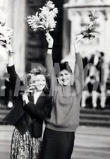 Foto vintage Milano, Festa della donna, anni 90, stampa 24x18 cm