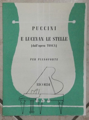 Spartito lucevan le stelle - lucevan,