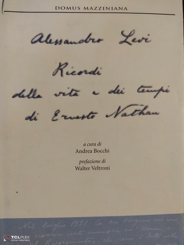 Alessandro levi ricordi - ricordi, della