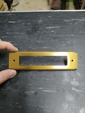 Targa Segna Nome  In Ottone