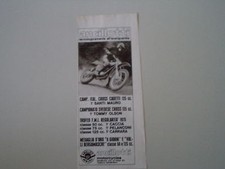 advertising Pubblicità 1975 MOTO ANCILLOTTI 125 CROSS e MAURO SANTI