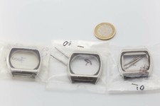 Lotto 3 casse Casio watchmaker orologiaio spares parts diver plongee vintage