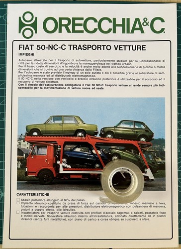 Rara originale brochure fiat - originale,