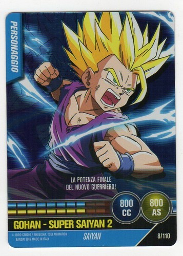 Figurina card dragon - ball, z