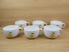 vecchio SET DI 6 TAZZE GRANDI