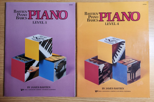 Bastien piano basics livelli - piano,