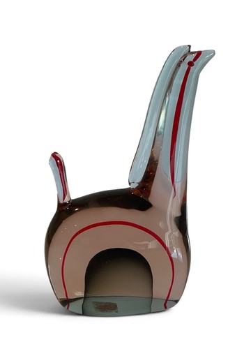 Scultura cavallo vetro