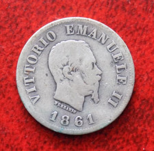50 centesimi 1861 Zecca di