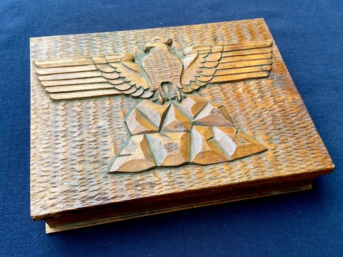 Scatola legno intagliata - scatola,