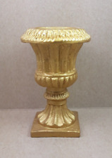 Sia Collection Vintage Candeliere resina colore oro h 11,5 x 7,5 ø cm