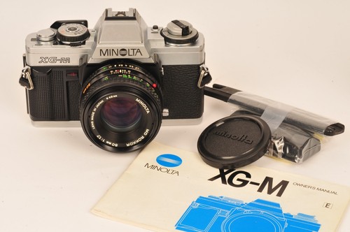 Minolta fotocamera reflex - minolta, xg-m
