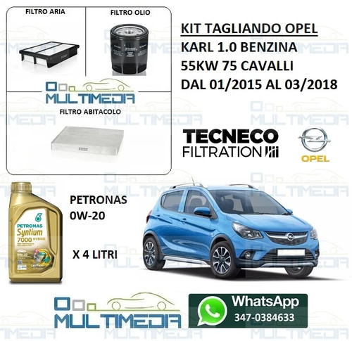 Kit tagliando filtri - kit,