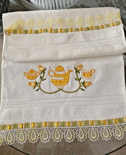 Vintage style white cotton - ,