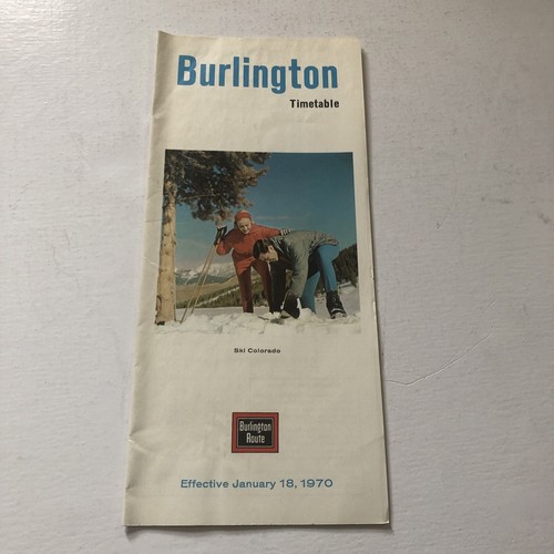 Vintage burlington route - burlington,