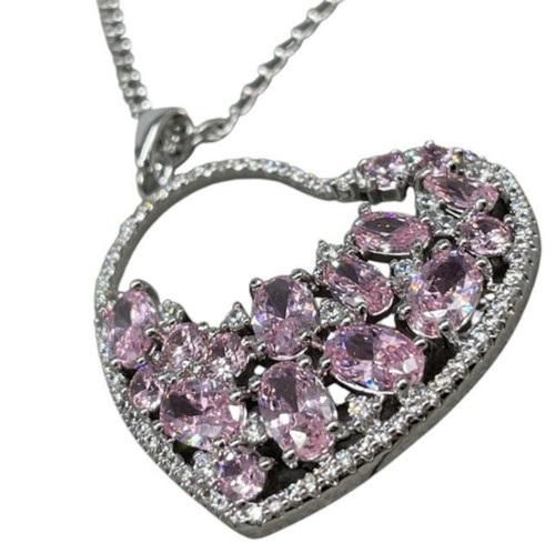 Collana donna lunga - lunga, cuore