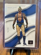 Rey Mysterio 2023 Panini Immaculate WWE Wrestling #62 Base #D/75