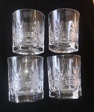 Set 4 Bicchieri Galway Doppio Old Fashion / 3 7/8" GAL20 Base Esagonale
