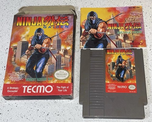 Ninja gaiden per nintendo - ninja,