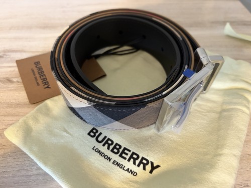 Cintura reversibile burberry - reversibile,