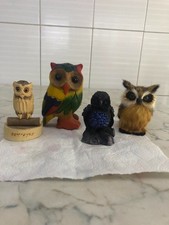LOTTO DI 4 GUFI DA COLLEZIONE