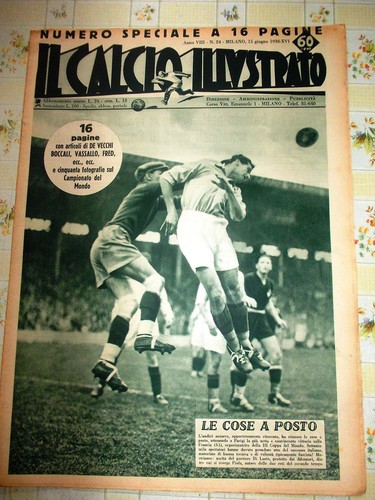 Calcio illustrato 1938 - calcio,