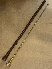 Corno carrozza cavalli ottone