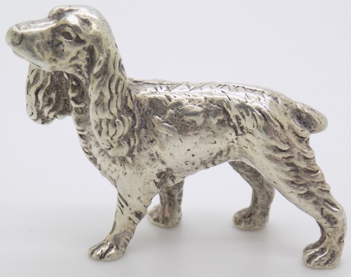 Cocker spaniel argent - cocker, massif