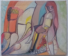 Dipinto Donne nude in un