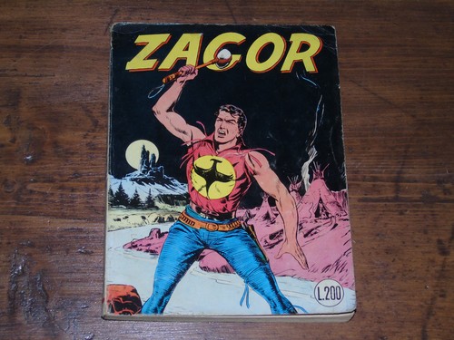 Zagor scritta rossa - scritta,