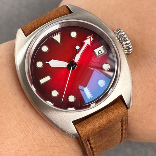 Orologio subacqueo rosso mm - rosso,
