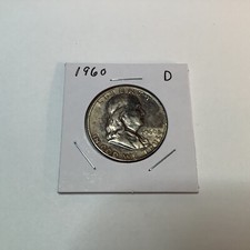 1960 D Franklin Half Dollar