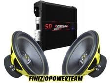 BassPack Ground Zero ZS 2 Subwoofer da 30 + Amplificatore SounDigital 1200 w rms