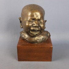 Scultura Bronzo Bambino